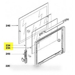 vitre interrieure de porte