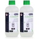Lot de 2 bouteilles (1L) d'anti-calcaire DeLonghi pour cafeti