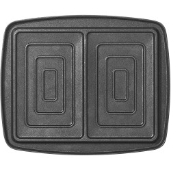 Lot de 2 plaques croque-monsieur anti-adh