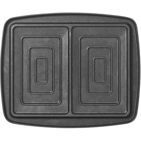 Lot de 2 plaques croque-monsieur anti-adh