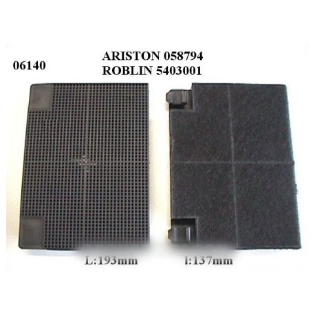 filtre charbon hotte ariston