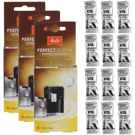 Lot de 12 tablettes 1,8 g pour machines 