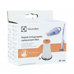 Lot de 2 filtres EF144 pour aspirateurs Ergorapido & Rapido Electrolux
