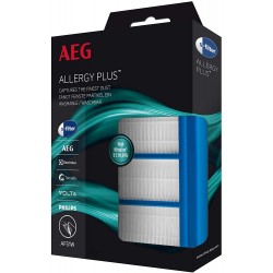 Filtre ASF1W Allergie Plus lavable pour aspirateurs Philips - AEG
