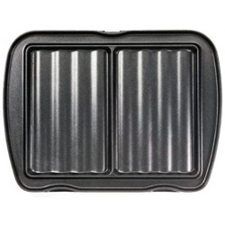 Lot de 2 plaques croque-monsieur pour gaufrier Premium