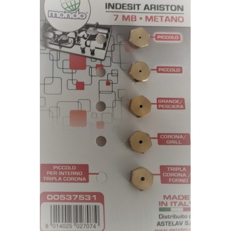 INJECTEURS GAZ NATUREL POUR TABLE DE CUISSON BEKO