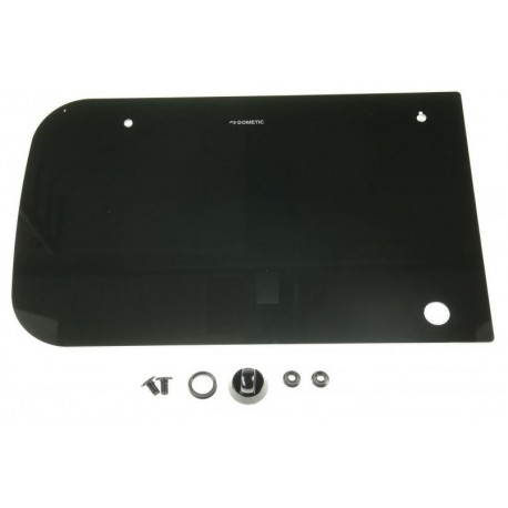 Couvercle gauche en verre pour plaque Dometic