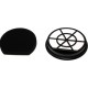 Kit filtres (14,9 x 2,4 cm) pour aspirateurs BOSCH