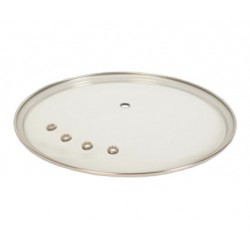 Couvercle en verre (23,4 cm) pour cuiseur vapeur SEB