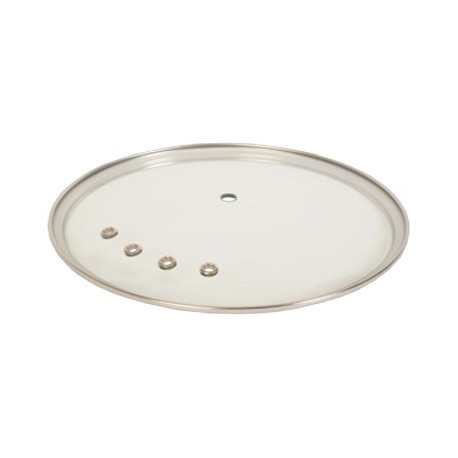 Couvercle en verre (23,4 cm) pour cuiseur vapeur SEB
