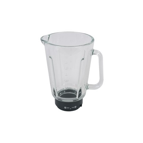 Bol blender en verre avec embase pour blender Perfect Mix & Perfect Mix + Moulinex Tefal
