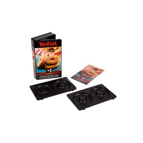 Coffret 2 Plaques Snack Collection Pl Bagels Eu Accessoire pour Donuts ou Bagels Tefal