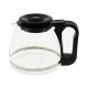 verseuse conique noire avec couvercle adaptable a05black pour cafeti?re - expresso broyeur