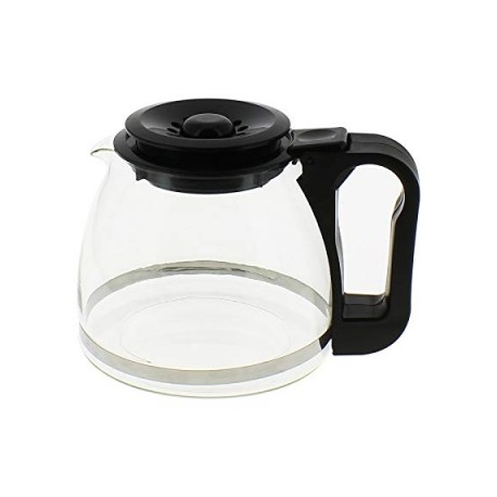 verseuse conique noire avec couvercle adaptable a05black pour cafeti?re - expresso broyeur