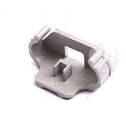 kit de 2 pi?ces de embouts plastique avant (original beko) pour rail de panier de lave-vaisselle