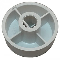 bouton prog blanc pour four de dietrich - 72x0404