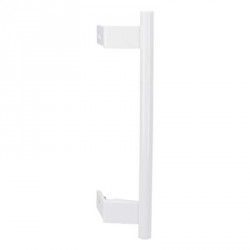 poign?e de porte blanche en forme de barre pour r?frig?rateur liebherr 7424848