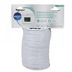 gaine d'evacuation en pvc long. 2m diam. 102mm (60328-25112) s?che-linge 484000008556 wpro