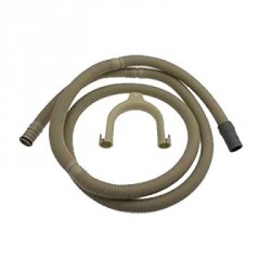 tuyau de vidange de lave vaisselle pour lave vaisselle whirlpool - dwh000wh