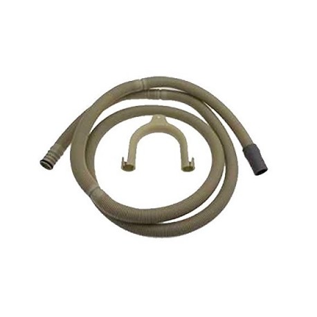 tuyau de vidange de lave vaisselle pour lave vaisselle whirlpool - dwh000wh