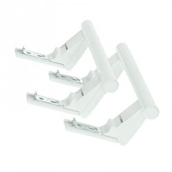 jeu de 2 poignees d ouverture porte pour refrigerateur liebherr - 9096036