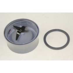 embasse+couteau blender gris clair fp910 pour robot multifonctions kenwood