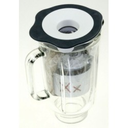 bol blender en verre blanc 1