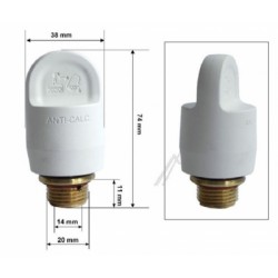 bouchon de securite chaudiere calor pour fers a repasser calor