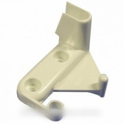 butoir blanc gauche portillon h.65x33x50 pour refrigerateur ariston
