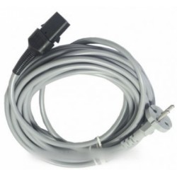 cordon secteur gris 7m pour aspirateur nilfisk advance