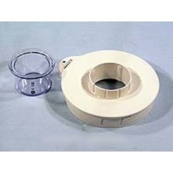 couvercle gris + petit poussoir pour blender kenwood