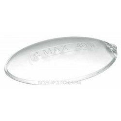 plafonnier transparent hublot de lampe pour hotte ariston