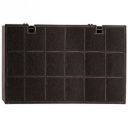 filtre a charbon actif type 150 (217x435x20mm) pour hotte whirlpool