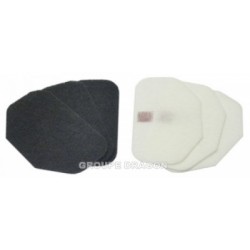 filtre friteuse 3 vapeur 3 charbon actif pour friteuse delonghi