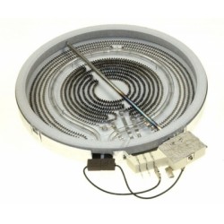 foyer 1800 w radiant hologene pour table de cuisson scholtes