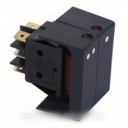 interrupteur double 6 cosses 250v 16a pour cafeti