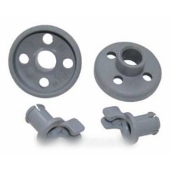 jeu de roulette panier inferieur pour lave vaisselle bosch b/s/h