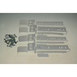 set de glissiere de porte pour refrigerateur electrolux