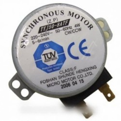 moteur de plateau tournant tyj508a7 pour micro-ondes bosch - siemens - neff