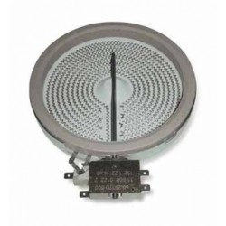 plaque foyer radiant halogene 1200 w 230 pour table de cuisson constructeurs divers