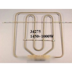 resistance de voute 1450 w+ 1000w 230 v pour four arthur martin electrolux faure