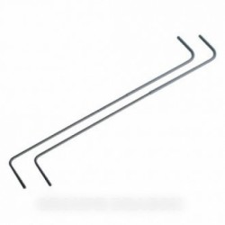 ressorts torsion porte tole exterieur x2 pour lave linge whirlpool