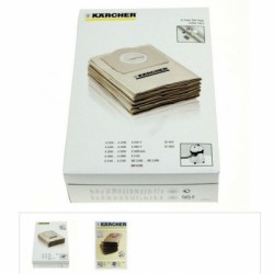 sacs aspirateur (x5) pour aspirateur karcher