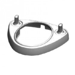 support 2 brossette pour brosses a dents braun