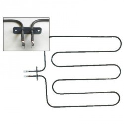 element chauffant sole 230v 1200w l415x360mm pour four sauter