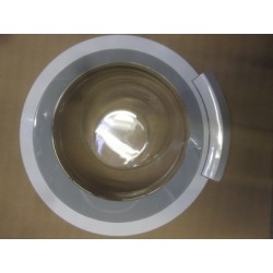 hublot complet avec poignee pour lave linge bosch 