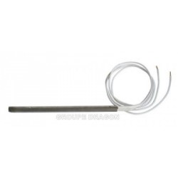 resistance droite 75w 230v l580mm d9.6 pour r