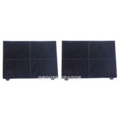 filtres a charbon x2 pour hotte ariston