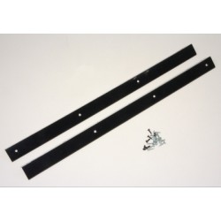 cornieres d'habillage droite et gauche + vis pour lave vaisselle rosieres