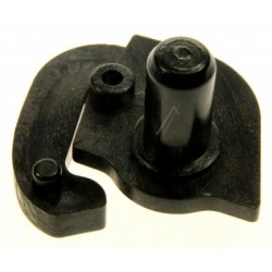 douille gauche fermeture porte superieur grise pour refrigerateur indesit